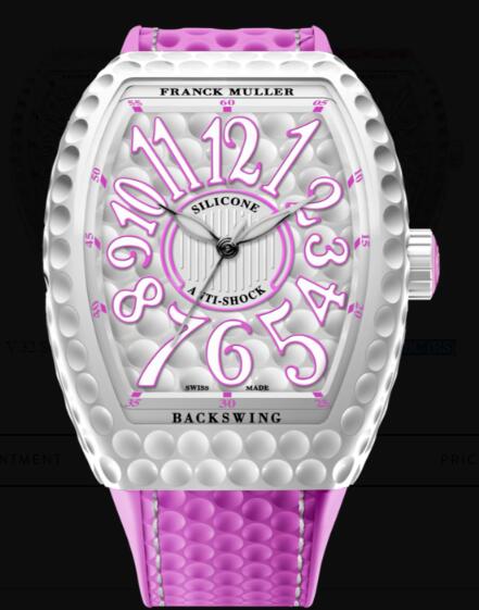 Franck Muller Vanguard Lady Golf Replica Watch Cheap Price V 32 SC AT GOLF BC (RS)